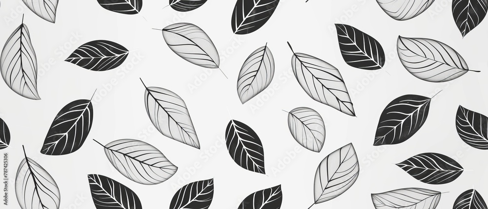 Simplistic leaf pattern Simplistic leaf pattern