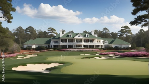 I think you might mean "Augusta National Golf Club," which is a famous golf club in Augusta, Georgia, USA. It's renowned for hosting the Masters Tournament, one of golf's most prestigious major champi
