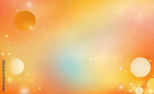 Wallpaper Mural abstract orange background with spots Torontodigital.ca