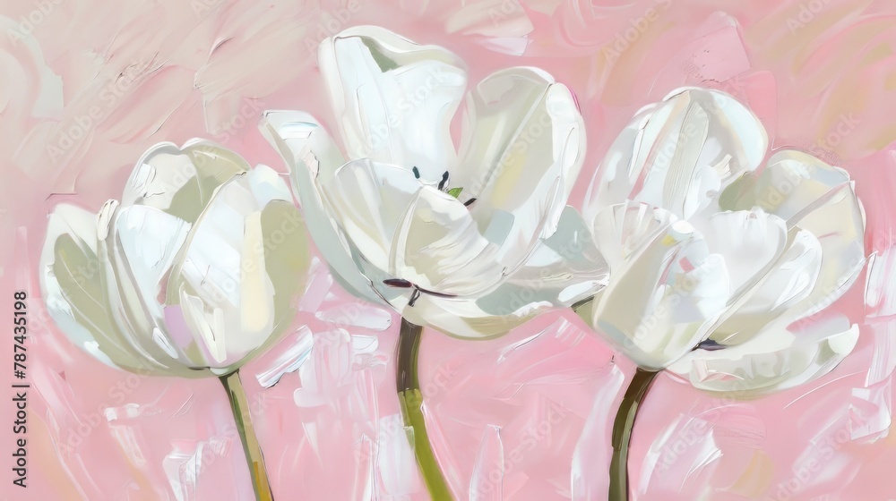 flowers background painting. flowers background painting.