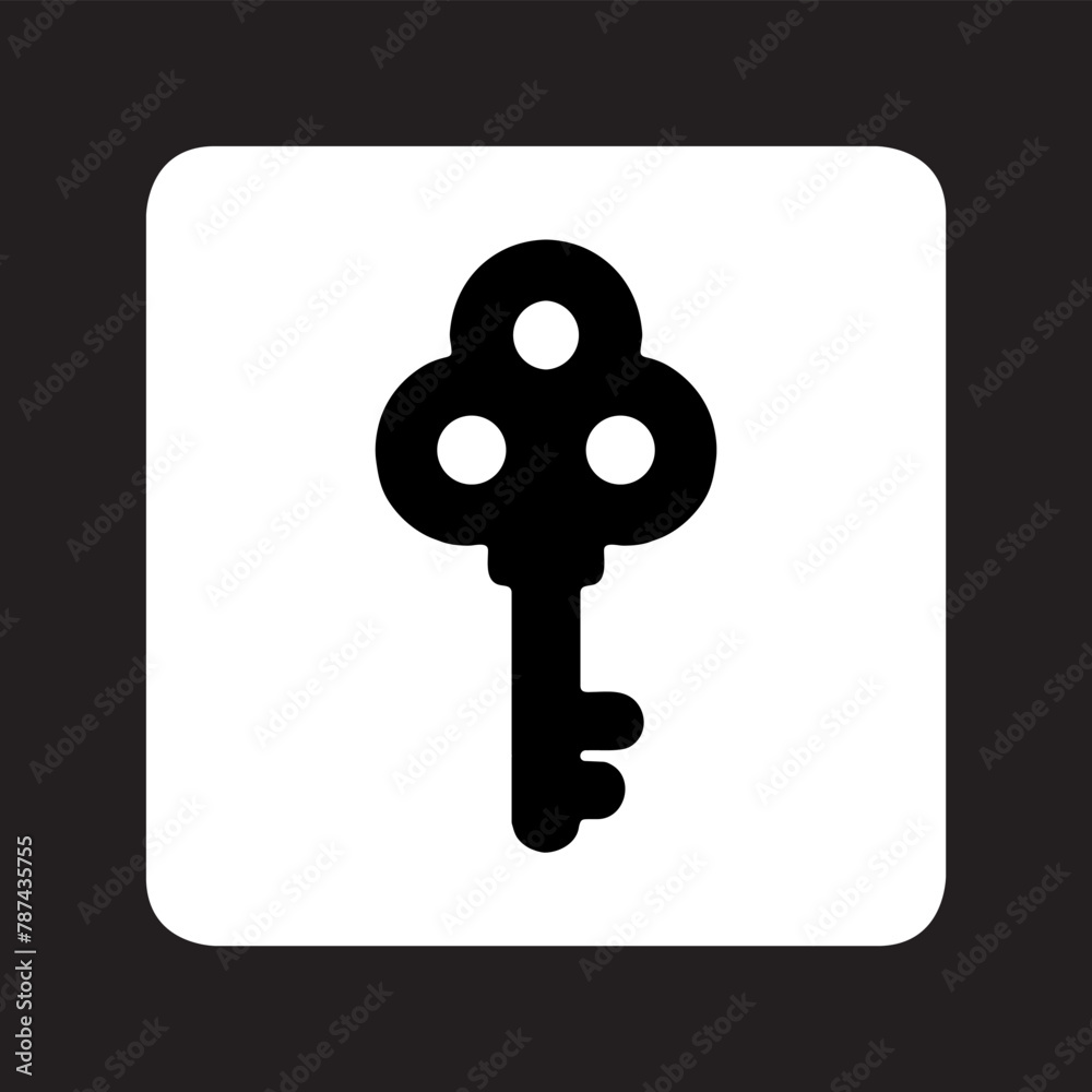 User icon vector. Profile mark logo design. Profile vector icon illustration in square isolated on white background