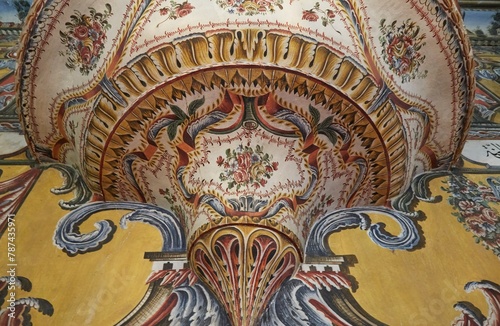 The stunning Baroque-inspired Painted Mosque of Tetovo, North Macedonia took its current form in the 18th century