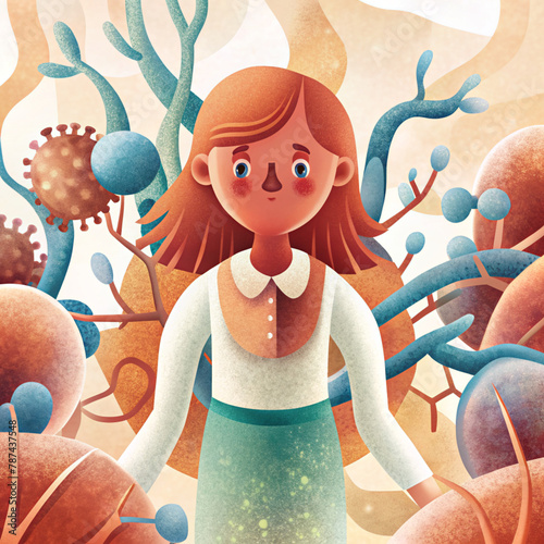 girl, healthcare, mask, virus, patient, doctor, 