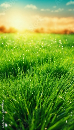 green grass 