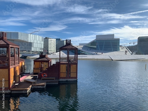 Photography Skyline of Oslo, Norway