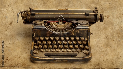 The Vintage Typewriter on Paper