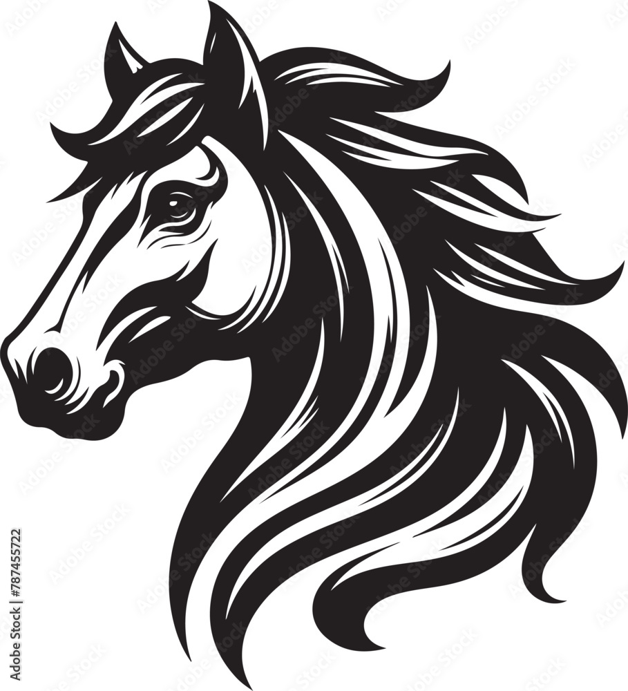 horse illustration