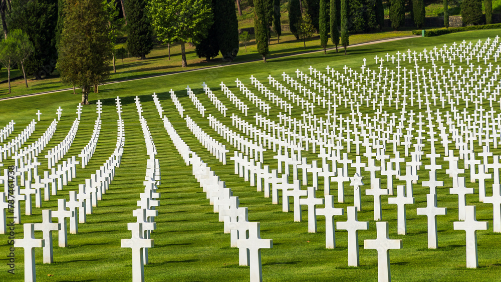 American Cemetery and Veterans Memorial site.