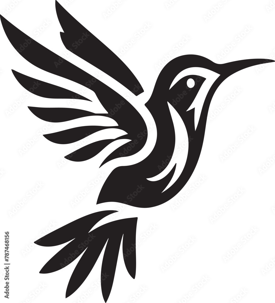 Fototapeta premium illustration of a bird