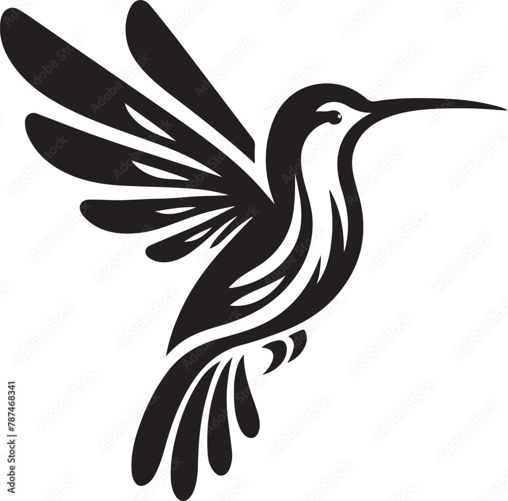 Fototapeta premium illustration of a bird