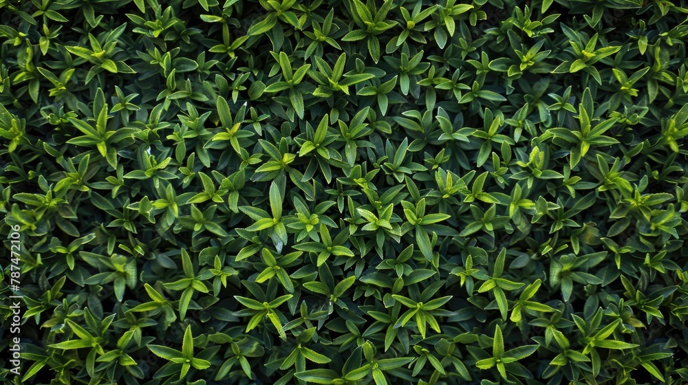 Green grass in a miniature natural garden texture background Green grass in a miniature natural garden texture background
