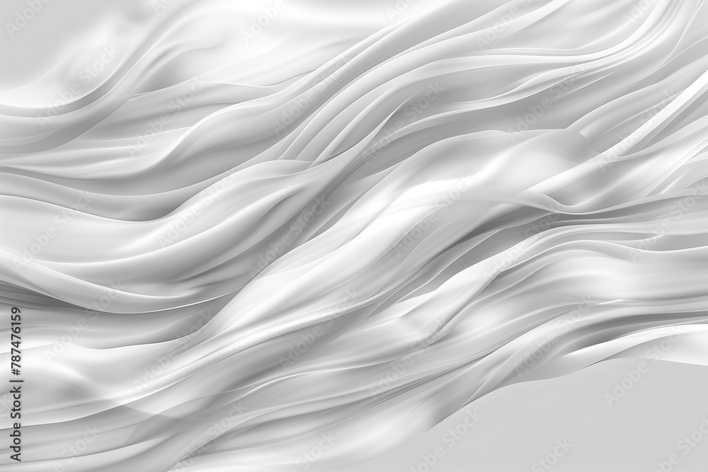 White cloth background