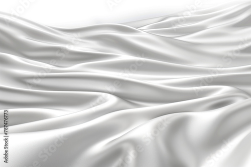 White cloth background