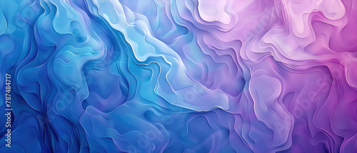 Multicolored wavy abstract pattern