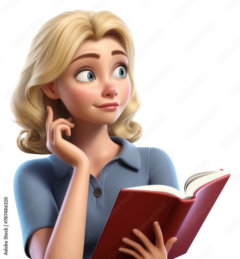PNG Reading cartoon adult women. PNG Reading cartoon adult women.