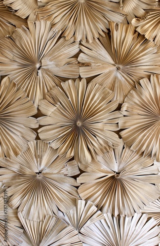 Close Up of Wooden Stars