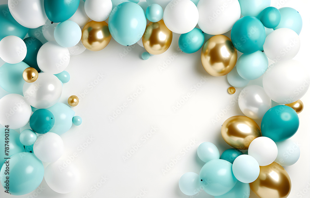 Balloon frame arch for birthday baby shower party celebration ho Balloon frame arch for birthday baby shower party celebration ho