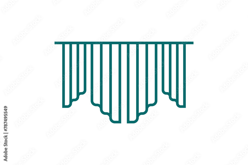 curtain element design for building decoration curtain element design for building decoration