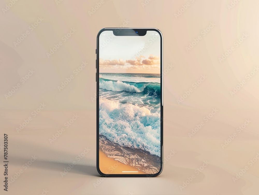 phone on the window