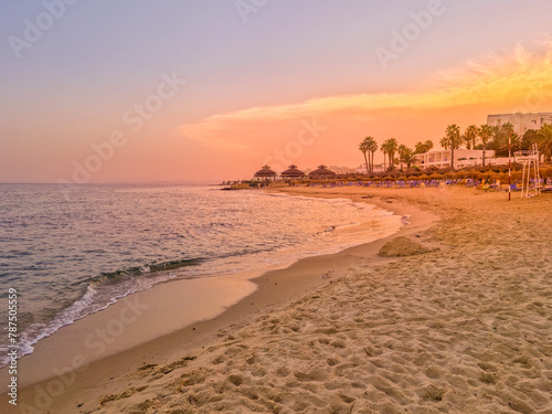 Landscape in a beach in Hammamet, Tunisia © TravelWorld