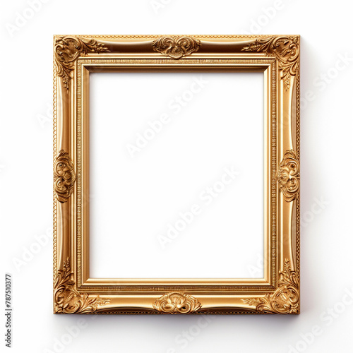 Realistic blank Photo frame for mockup 