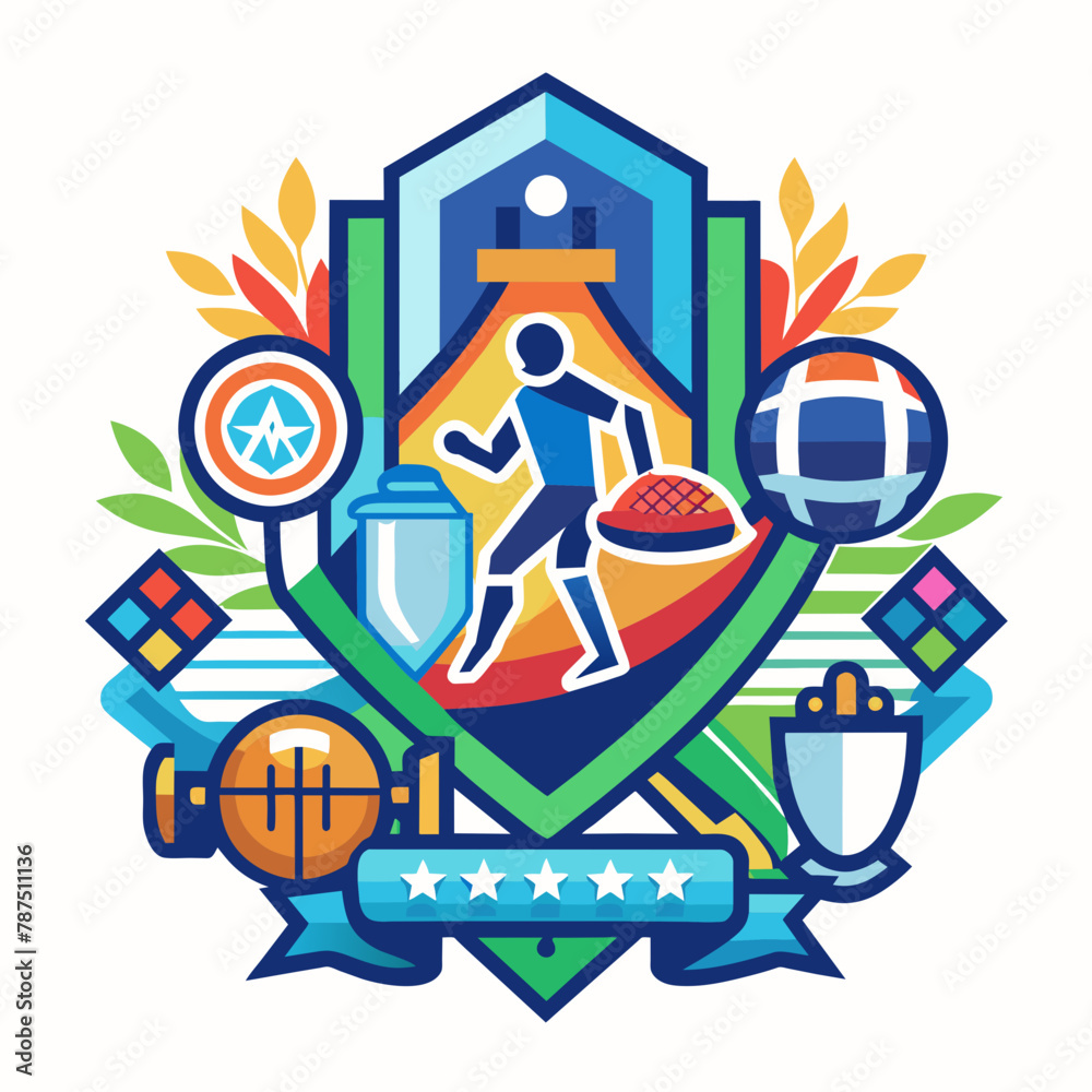 Athletic icons Pixel perfect