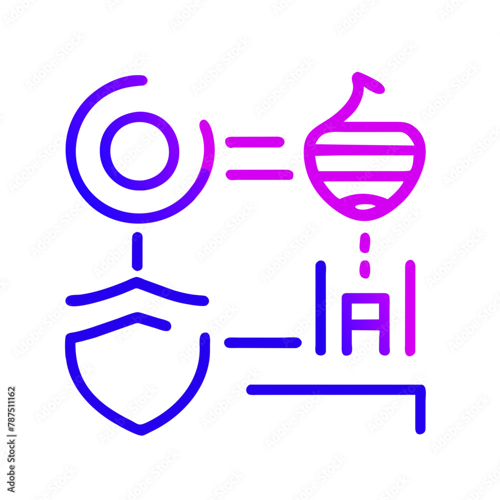 Obraz premium Athletic icons Pixel perfect