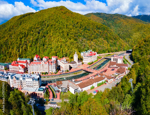 Rosa Khutor alpine ski resort, Sochi photo