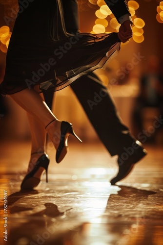 A ballroom dance showcase featuring a variety of styles including waltz, foxtrot, and cha-cha photo