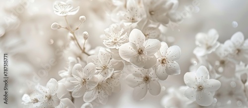 white flowers © Vusal