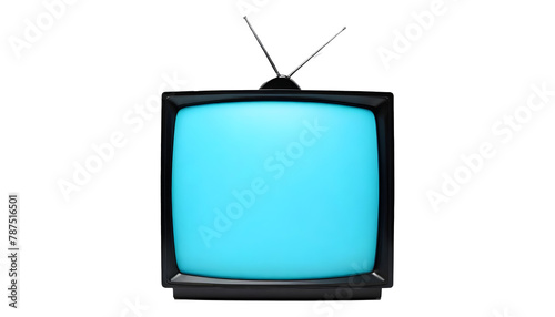 Digital tv on transparent background. modern TV PNG television mockup isolated cutout object © Saqib