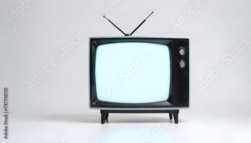 Digital tv on transparent background. modern TV PNG television mockup isolated cutout object
