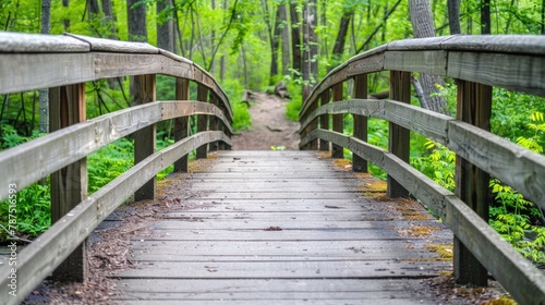 Beautiful bridge over the river  © Ameer Images