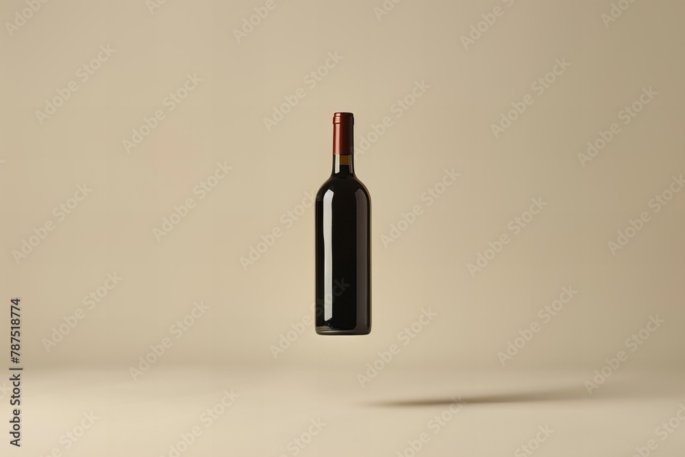 Wine bottle mockup Wine bottle mockup