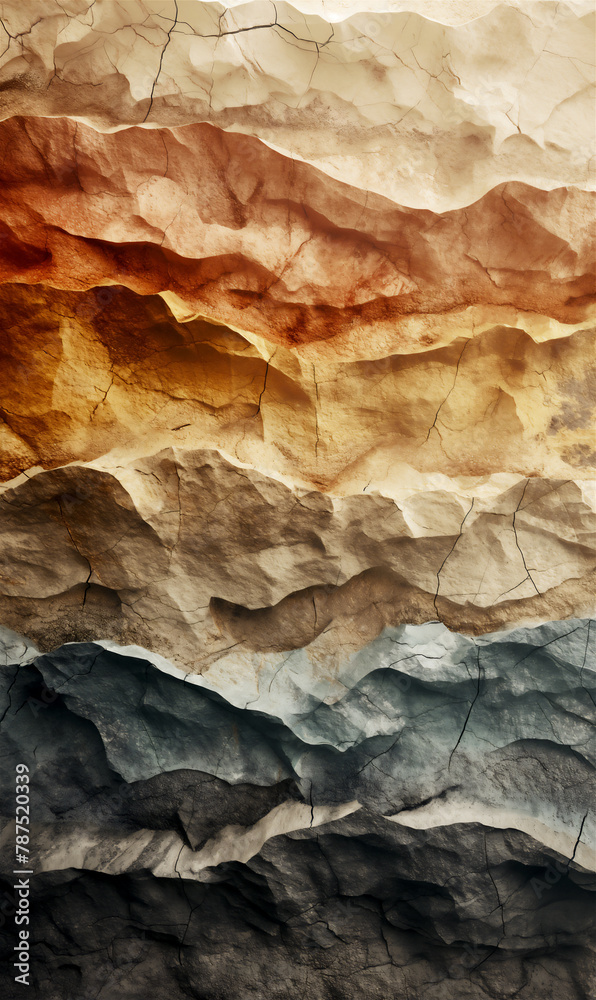 Layered rock strata colourful background gradient texture Layered rock strata colourful background gradient texture