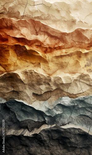 Layered rock strata colourful background gradient texture