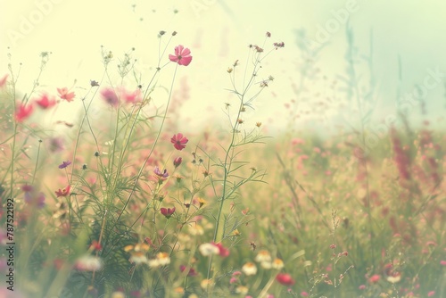 Field of Flowers Under Sky © olegganko