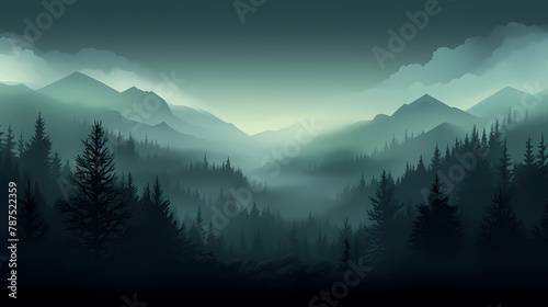 foggy forest © jiejie