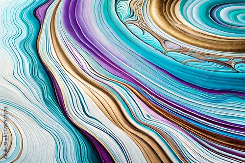 Marble abstract acrylic background. Marbling artwork texture.