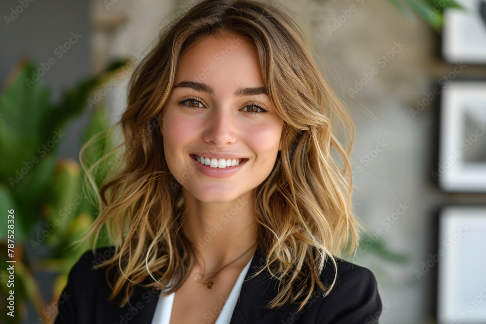Business portrait of a confident young female entrepreneur Business portrait of a confident young female entrepreneur
