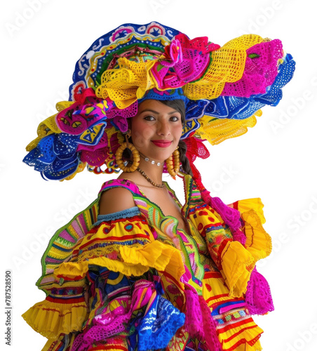 PNG The Latina Colombian woman costume recreation clothing