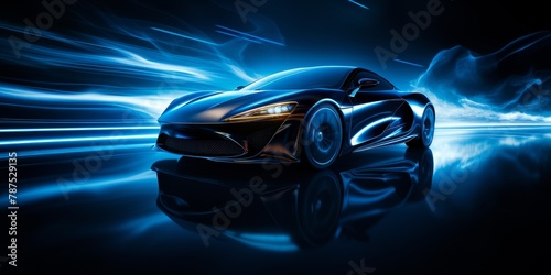 luxury cars sports cars Generative AI © Evghenii