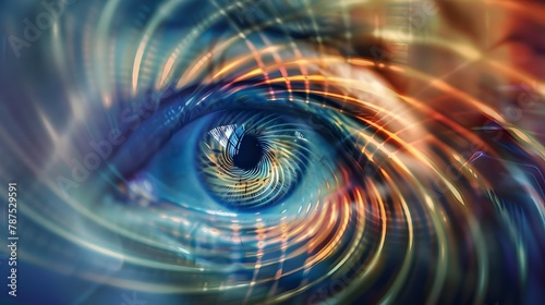 Clairvoyant Third Eye Chakra Activation (Generative AI) photo
