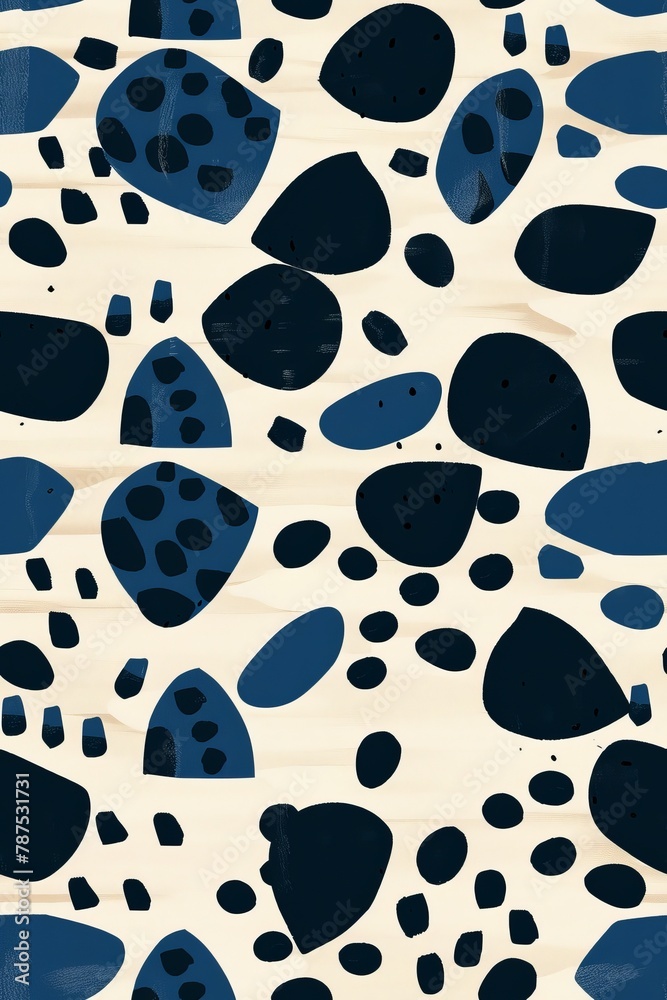 Fototapeta premium Simplistic abstract pattern