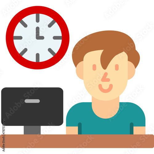 Hard Work Icon