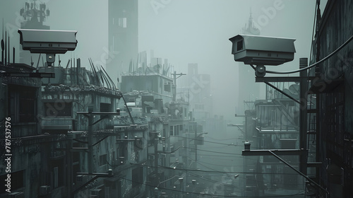 The Dystopian Vision: An Orwellian Interpretation of Modern Society