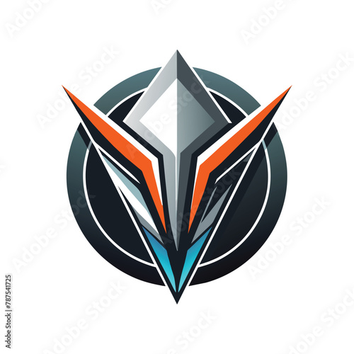 A futuristic logo design featuring a bird, symbolizing freedom and innovation for a companys branding, A sleek, futuristic design inspired by technology, minimalist simple modern vector logo design