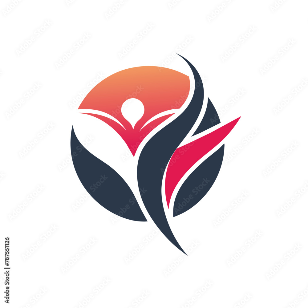 Stylized plant logo for a sleek and modern charity fundraiser branding, Sleek and modern branding for a charity fundraiser, minimalist simple modern vector logo design Stylized plant logo for a sleek and modern charity fundraiser branding, Sleek and modern branding for a charity fundraiser, minimalist simple modern vector logo design