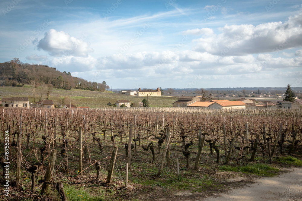 Views from the wine making region of Saint-Émilion, France