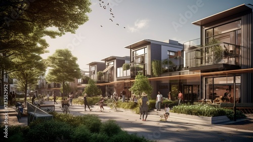 A photo of Contemporary Cohousing Residences